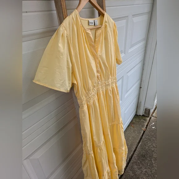 Haute Hippie Yellow Maxi Dress - Picture 5 of 8